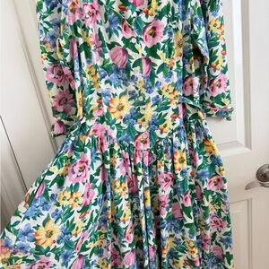 Floral Long Sleeve Dress